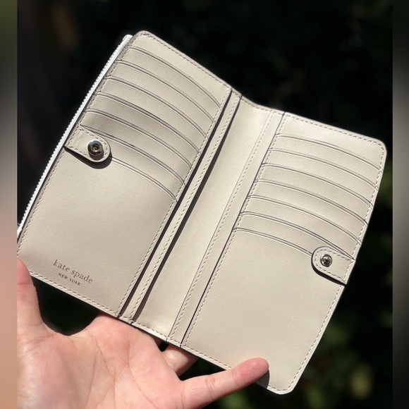 Kate Space White Long Wallet - Picture 6 of 10